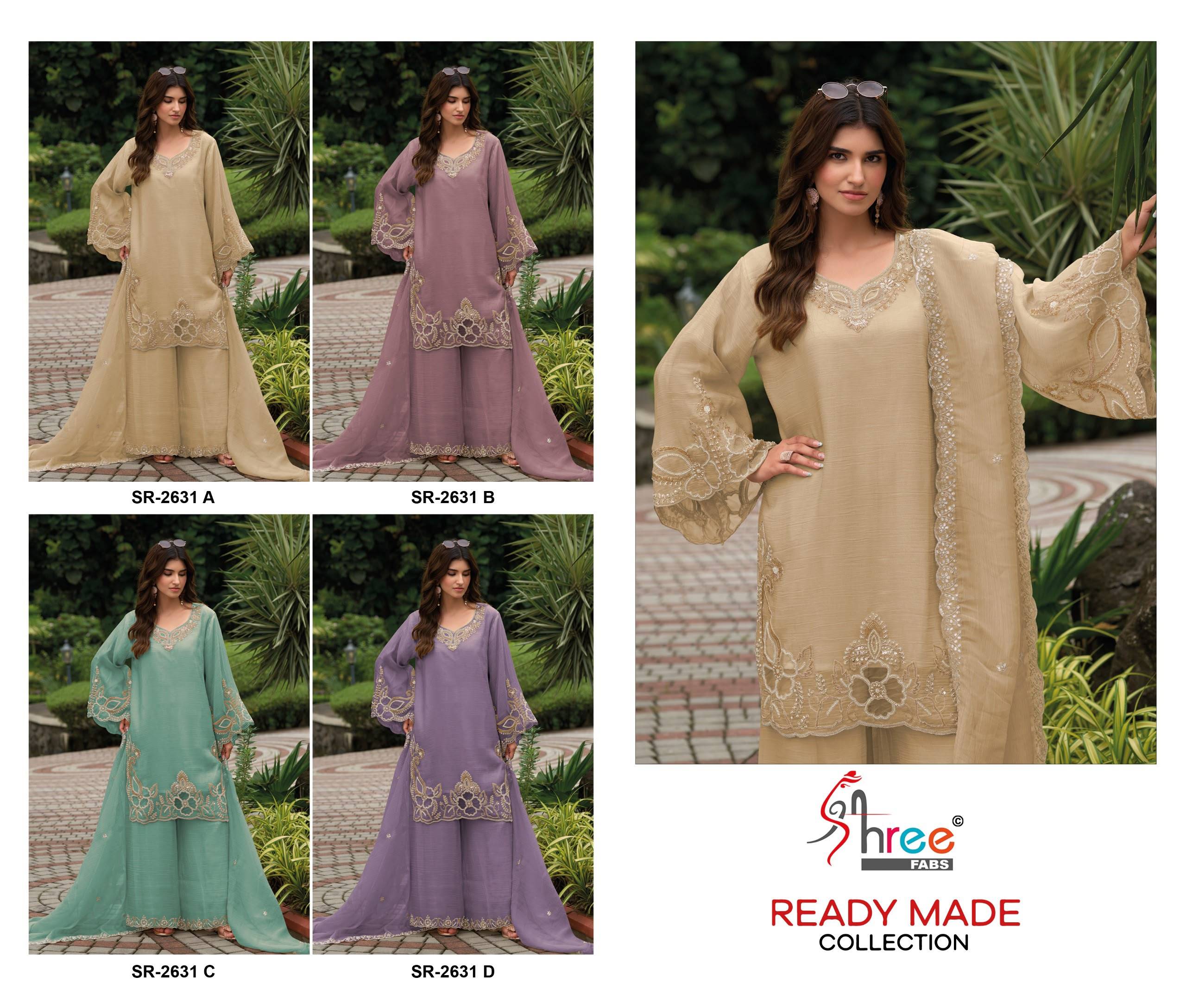 D-2631SERIES BY SHREE FABS Indian Traditional casual wear Pakistani Viscous dresses At Wholesale Price